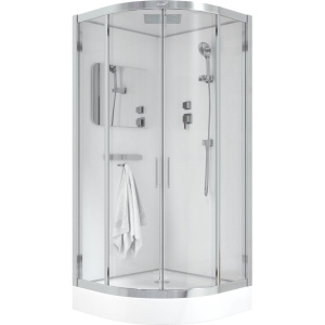 Душевая кабина Ceruttispa Viva 101 100x100, профиль хром Душевая кабина Ceruttispa Viva 101 100x100, профиль хром