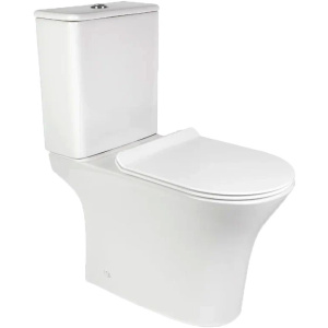 Унитаз-компакт BOND Oval F06-00 безободковый, с микролифтом