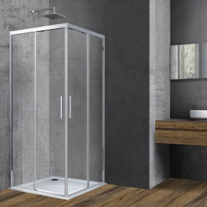 Душевой уголок Vincea Soft VSS-3SO900CL 90x90, профиль хром, стекло прозрачное Душевой уголок Vincea Soft VSS-3SO900CL 90x90, профиль хром, стекло прозрачное