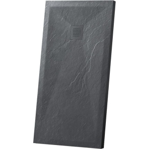 Поддон для душа Vincea VST-4SR9013A 130x90 антрацит, с сифоном