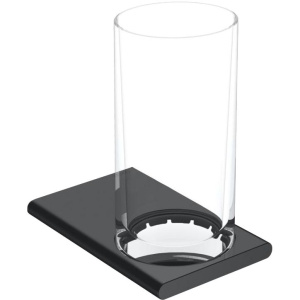 Стакан Keuco Edition 400 11550 хром черный Стакан Keuco Edition 400 11550 хром черный