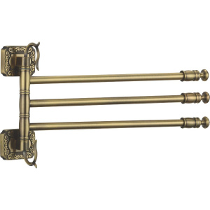 Полотенцедержатель Savol 64 S-006403 бронза, тройной