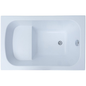 Акриловая ванна Aquanet Seed 246173 110x70 см, с каркасом, для инвалидов