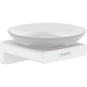 Мыльница Hansgrohe AddStoris 41746700 матовый белый