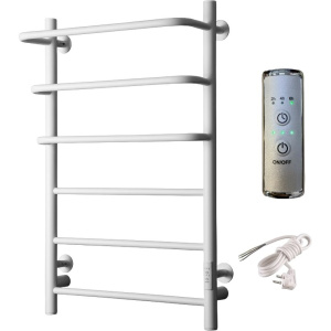 Полотенцесушитель электрический Тругор Пэк 19 80х50 с выключателем, белый