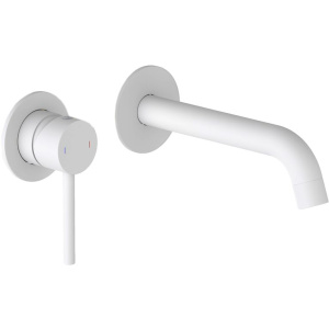 Смеситель для раковины Timo Saona 2372/16SM С ВНУТРЕННЕЙ ЧАСТЬЮ, матовый белый Смеситель для раковины Timo Saona 2372/16SM С ВНУТРЕННЕЙ ЧАСТЬЮ, матовый белый