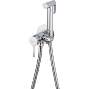 Гигиенический душ Frap F7505-2 со смесителем, С ВНУТРЕННЕЙ ЧАСТЬЮ, хром