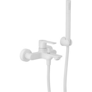 Смеситель для ванны с душем Remer Energy EY02BO белый матовый