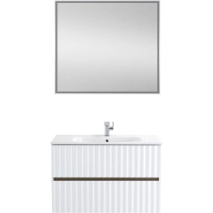 Мебель для ванной Art&Max Elegant 90 белая матовая Мебель для ванной Art&Max Elegant 90 белая матовая