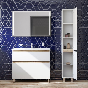 Мебель для ванной AM.PM X-Joy 100, напольная, белый глянец Мебель для ванной AM.PM X-Joy 100, напольная, белый глянец