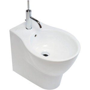 Биде напольное Hatria Nido Y0QW01 белое