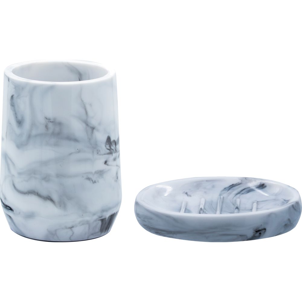 Набор Ridder Toscana Стакан Ridder Toscana 2154101 белый + Мыльница Ridder Toscana 2154301 белая Набор Ridder Toscana Стакан Ridder Toscana 2154101 белый + Мыльница Ridder Toscana 2154301 белая