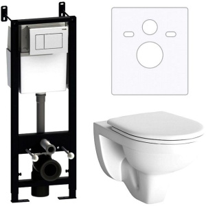 Комплект Damixa Jupiter DX77.IS10101.1738 кнопка смыва белая Комплект Damixa Jupiter DX77.IS10101.1738 кнопка смыва белая