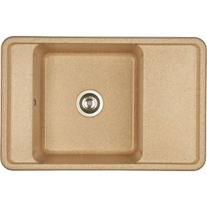 Мойка кухонная AQUATON Беллис 78 песочная