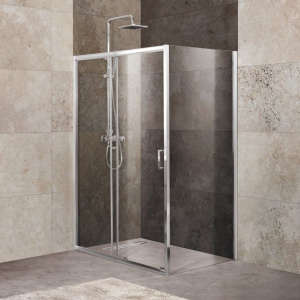 Душевой уголок BelBagno Unique UNIQUE-AH-1-120/135-100-C-Cr Душевой уголок BelBagno Unique UNIQUE-AH-1-120/135-100-C-Cr