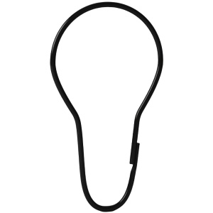 Крючки для шторы IDDIS RINMBL0i15 черные