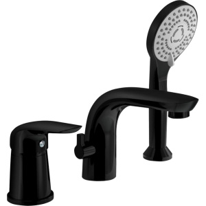 Смеситель на борт ванны Orange Otto M22-333b черный