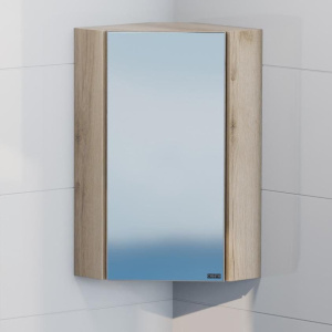 Зеркало-шкаф СанТа Сатурн, угловой, дуб австрийский Зеркало-шкаф СанТа Сатурн, угловой, дуб австрийский