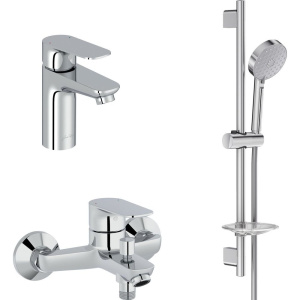 Комплект для ванной Jacob Delafon Oscar E29842-CP + E29844-CP + E99898RU-CP