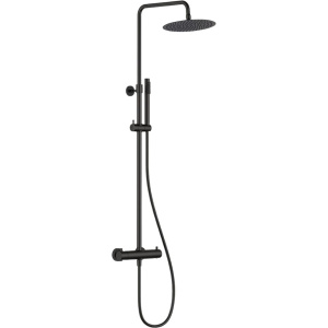 Душевая стойка AQUAme AQM8006MB черный матовый