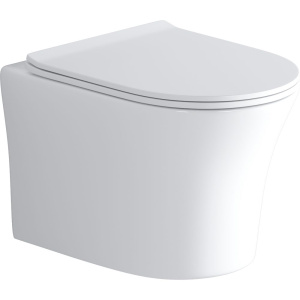 Унитаз подвесной Grossman Style GR-4475S безободковый, с микролифтом Унитаз подвесной Grossman Style GR-4475S безободковый, с микролифтом