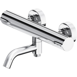 Термостатический смеситель Damixa Scandinavian Pure 363000000 для ванны с душем, хром Термостатический смеситель Damixa Scandinavian Pure 363000000 для ванны с душем, хром