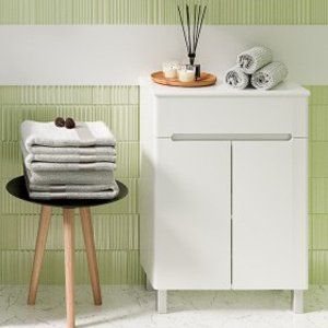 Тумба Runo Парма 60, 2 двери,1 ящик Тумба Runo Парма 60, 2 двери,1 ящик