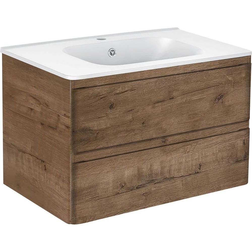 Купить Мебель для ванной Vincea Vico 80 дуб винтаж в Москве с доставкой Мебель для ванной Vincea Vico 80 дуб винтаж