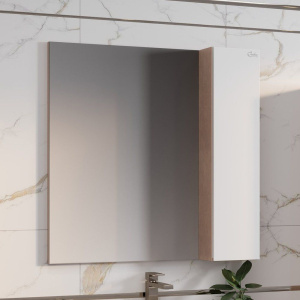 Зеркало Onika Алеста 80 камень светлый, белый Зеркало Onika Алеста 80 камень светлый, белый