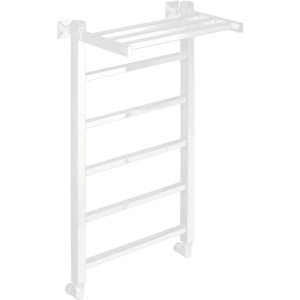 Полотенцесушитель водяной Comfysan Marte-K W-6 80х40 белый матовый