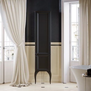 Шкаф-пенал Aqwella 5 stars LaDonna черный Шкаф-пенал Aqwella 5 stars LaDonna черный