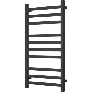 Полотенцесушитель электрический Bauedge Hotel R 50х100, матовый черный RAL9005 Полотенцесушитель электрический Bauedge Hotel R 50х100, матовый черный RAL9005