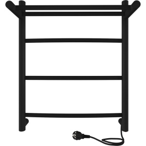 Полотенцесушитель электрический Indigo Arc LCAE50-40BRPR с полкой, черный муар Полотенцесушитель электрический Indigo Arc LCAE50-40BRPR с полкой, черный муар