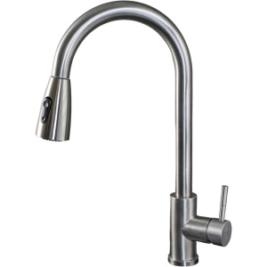 Смеситель для кухни РМС Sus124 017F-2 сталь