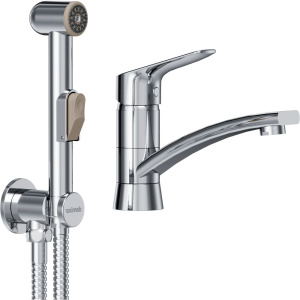 Смеситель для раковины Damixa Galaxy DX7502300 с гигиеническим душем