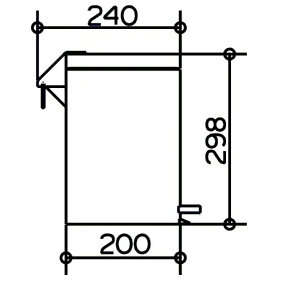 Ведро для мусора Keuco Plan 04988010000 хром