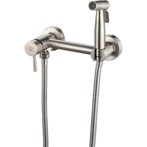 Гигиенический душ РМС Sus129 SUS129-5-2 со смесителем, нержавеющая сталь