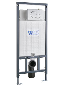 Инсталляция для унитаза Круглая хром кнопка WeltWasser MARBERG 507 + RD CR (10000008208)