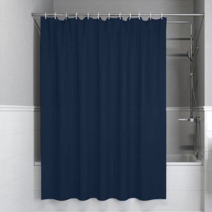 Штора для ванной IDDIS Base BS04P18i11 180х200, синяя Штора для ванной IDDIS Base BS04P18i11 180х200, синяя