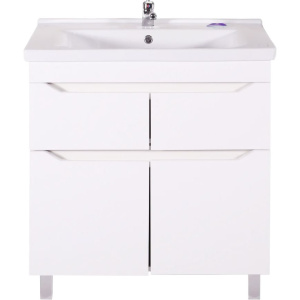 Тумба с раковиной ASB-Mebel Бари 80-2.2 белая Тумба с раковиной ASB-Mebel Бари 80-2.2 белая