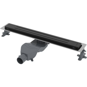 Душевой трап (лоток) Boheme Premium Trendy 80 см, черный