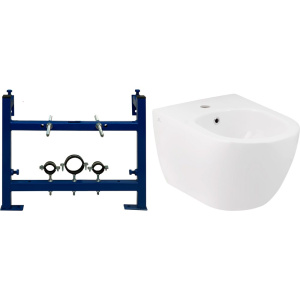 Комплект Биде Seramiksan Hill A037021H + Инсталляция STWORKI 540201