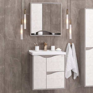 Мебель для ванной Onika Брендон 60.13 камень светлый