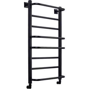 Полотенцесушитель водяной Comfysan Puro-K W-8 80х40 черный матовый