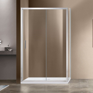 Душевой уголок Vincea Garda VSR-1G1015CL 150x100 см, профиль хром, стекло прозрачное Душевой уголок Vincea Garda VSR-1G1015CL 150x100 см, профиль хром, стекло прозрачное