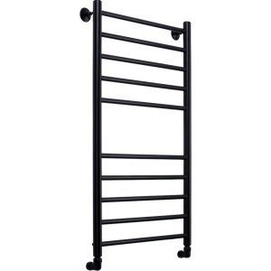 Полотенцесушитель водяной Comfysan Luce W-10 100х50 черный матовый