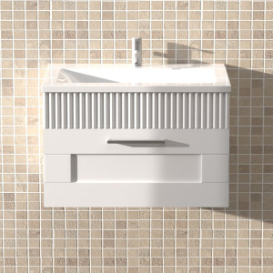 Тумба с раковиной Sanvit Турин 1 60, белая