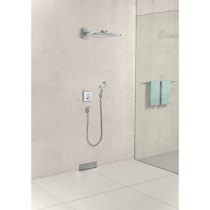 Верхний душ Hansgrohe Rainmaker Select 460 1jet 24003400 белый, хром