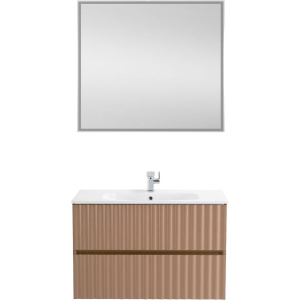 Мебель для ванной Art&Max Elegant 90 капучино матовая Мебель для ванной Art&Max Elegant 90 капучино матовая