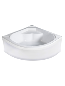 Ванна акриловая полукруглая Wemor 135/135/55 С (10000003043)